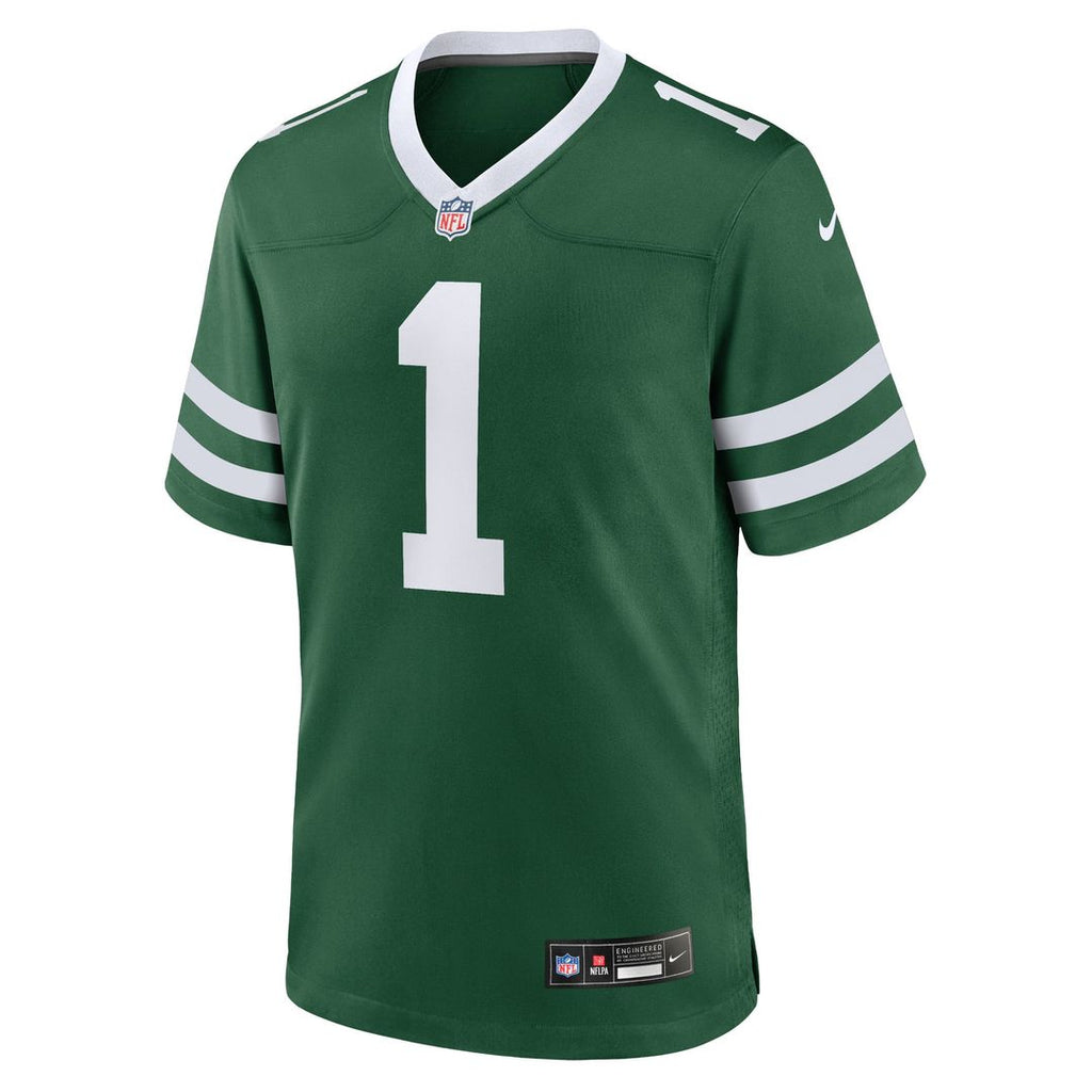 Ahmad Sauce Gardner New York Jets Legacy Green Game Jersey