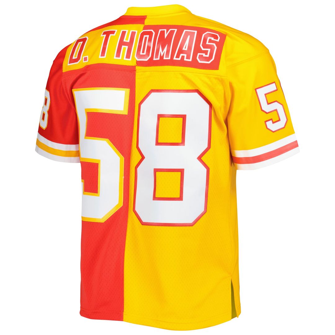 Derrick Thomas Kansas City Chiefs Red/Gold 1994 Split Legacy Replica Jersey