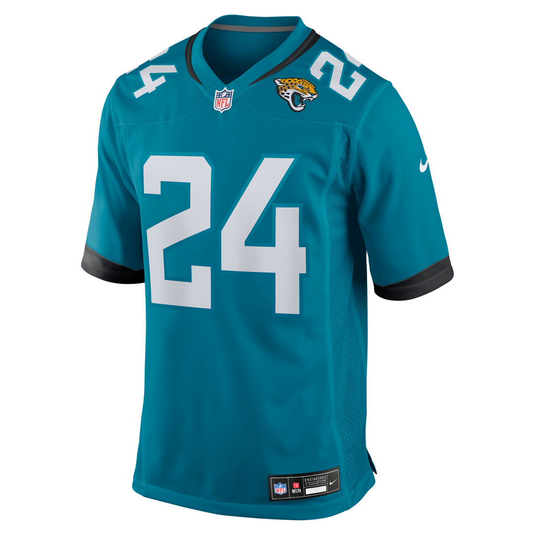 Chris Rodriguez Jr. Jacksonville Jaguars Teal Team Game Jersey