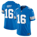 Jared Goff Detroit Lions Blue Team Vapor F.U.S.E. Stitched Limited Jersey