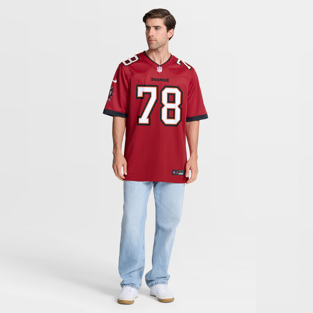 Tristan Wirfs Tampa Bay Buccaneers Orange Alternate Game Jersey