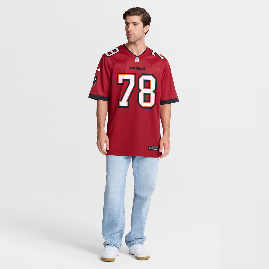 Tristan Wirfs Tampa Bay Buccaneers Orange Alternate Game Jersey