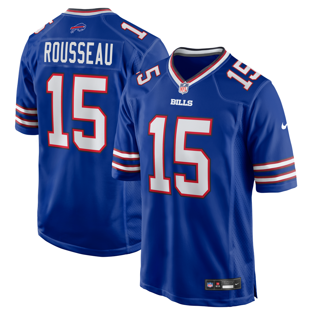 Gregory Rousseau Buffalo Bills Royal Team Game Jersey