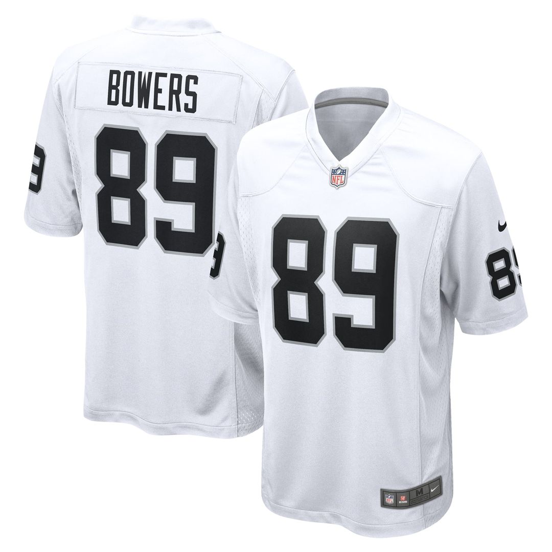 Brock Bowers Las Vegas Raiders Black Player Game Jersey