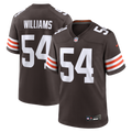 Sam Williams Cleveland Browns Brown Team Game Jersey