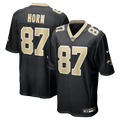 Joe Horn New Orleans Saints Black Game Retired Player Jersey