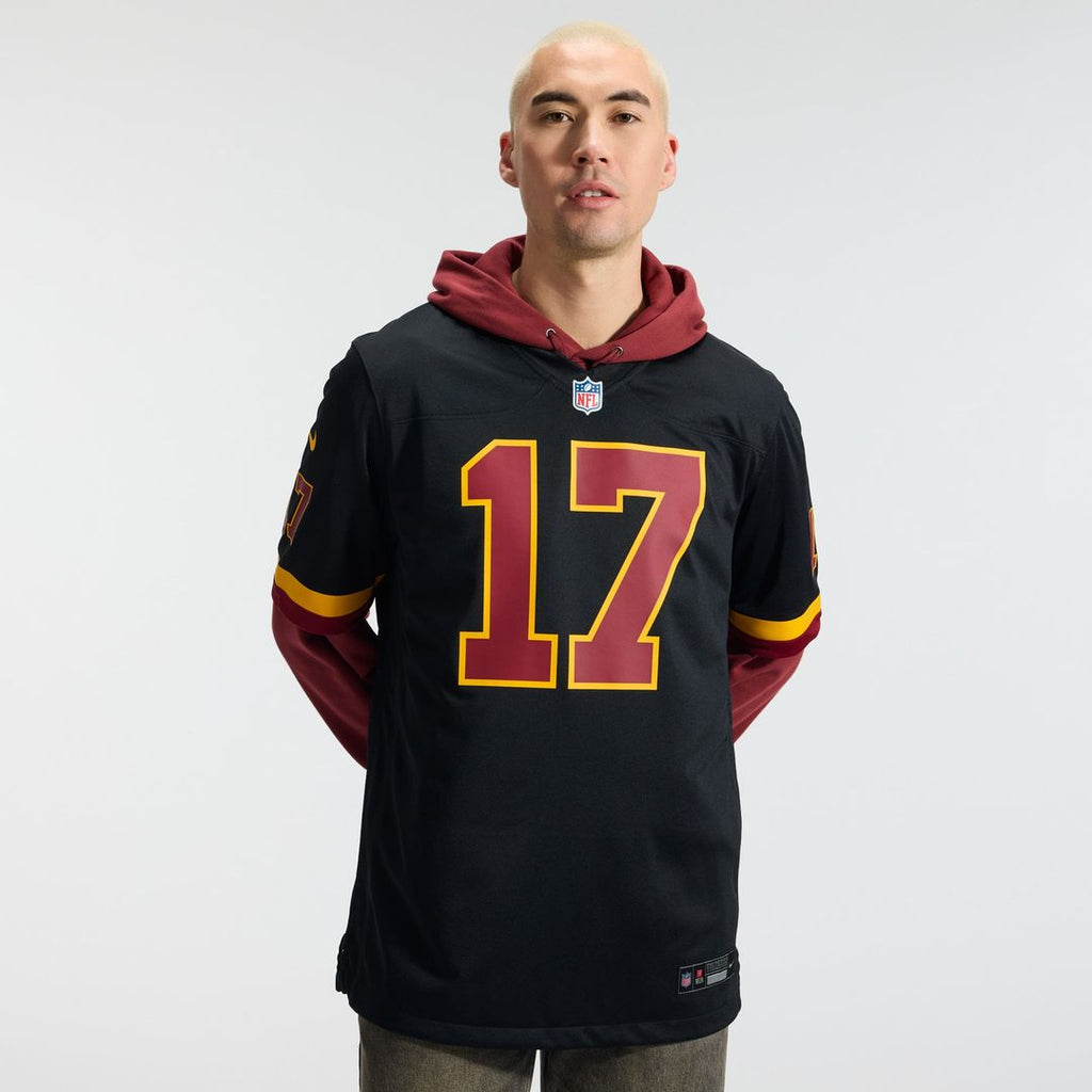 Terry McLaurin Washington Commanders Hail Raiser Black Alternate Game Jersey