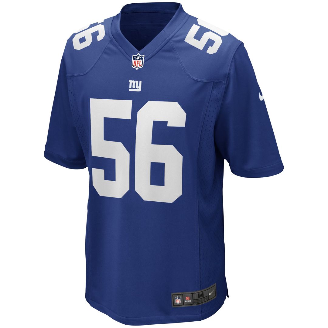 Lawrence Taylor New York Giants Royal Game Retired Player Jersey