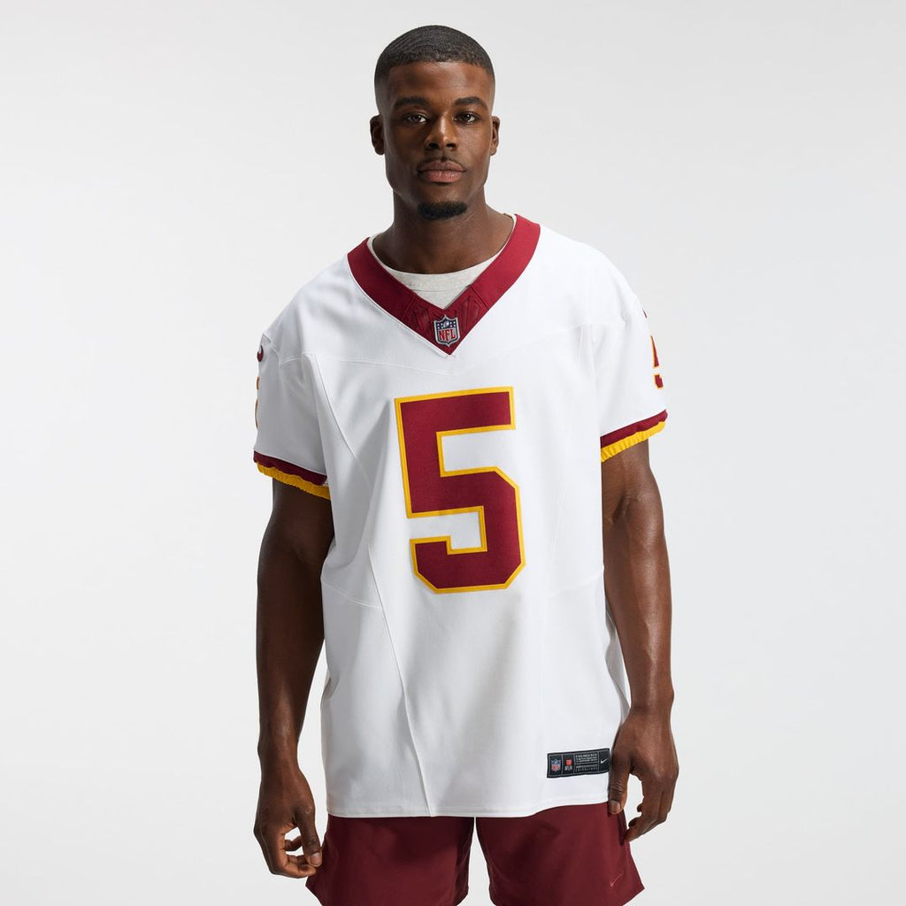 Washington Commanders Jayden Daniels White Alternate 2 Super Bowl Era Vapor F.U.S.E. Elite Jersey