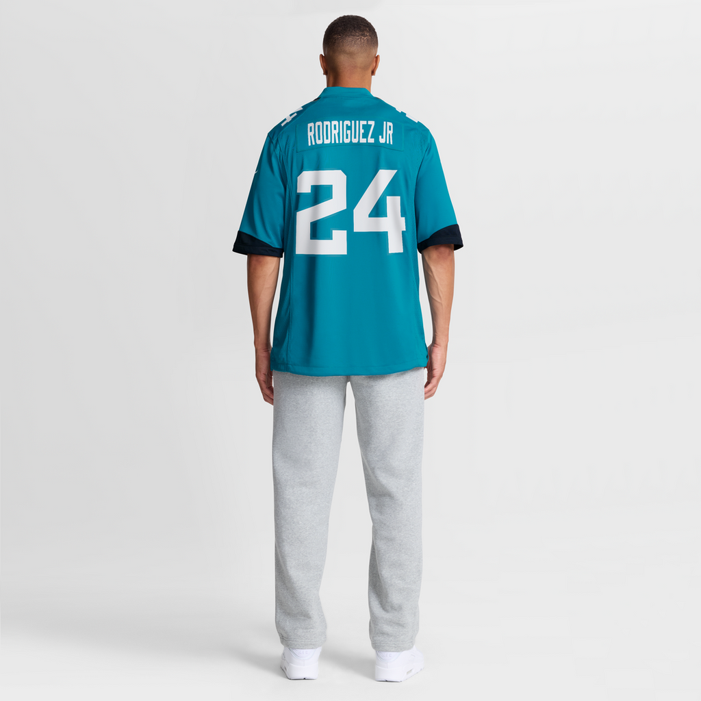 Chris Rodriguez Jr. Jacksonville Jaguars Teal Team Game Jersey