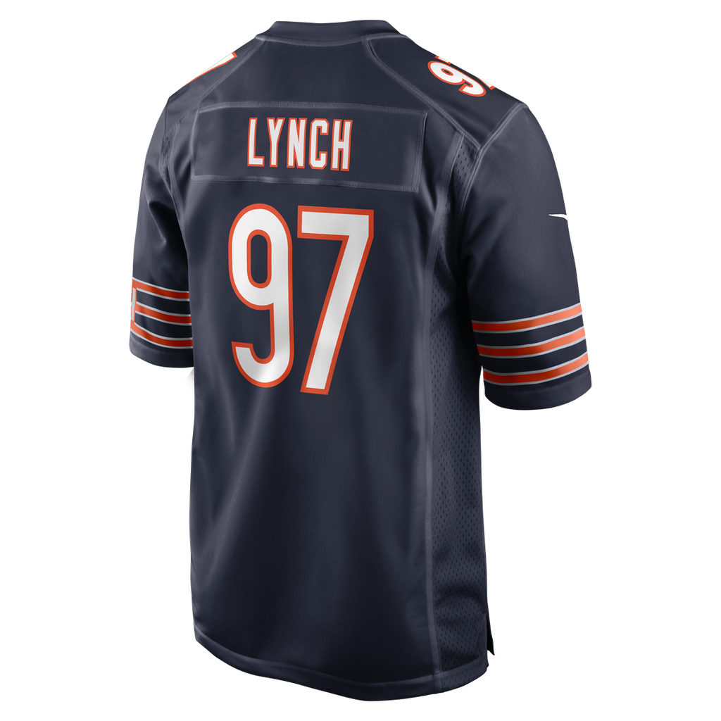 James Lynch Chicago Bears Navy Team Game Jersey
