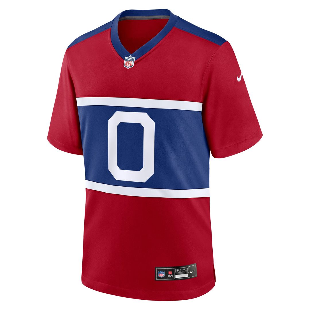 Brian Burns New York Giants Century Red Alternate Game Jersey