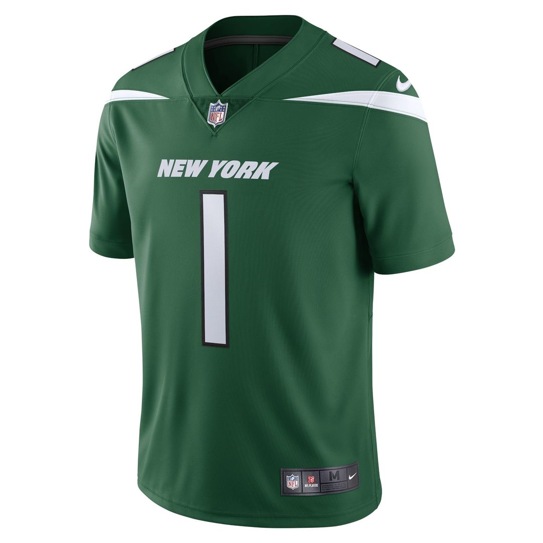 Ahmad Sauce Gardner New York Jets Green Vapor Limited Jersey