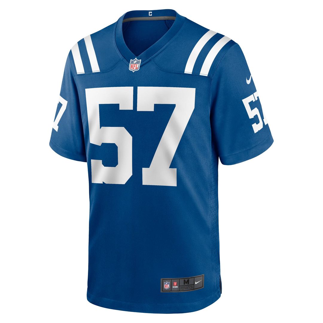 Jaylon Carlies Indianapolis Colts Royal Game Jersey