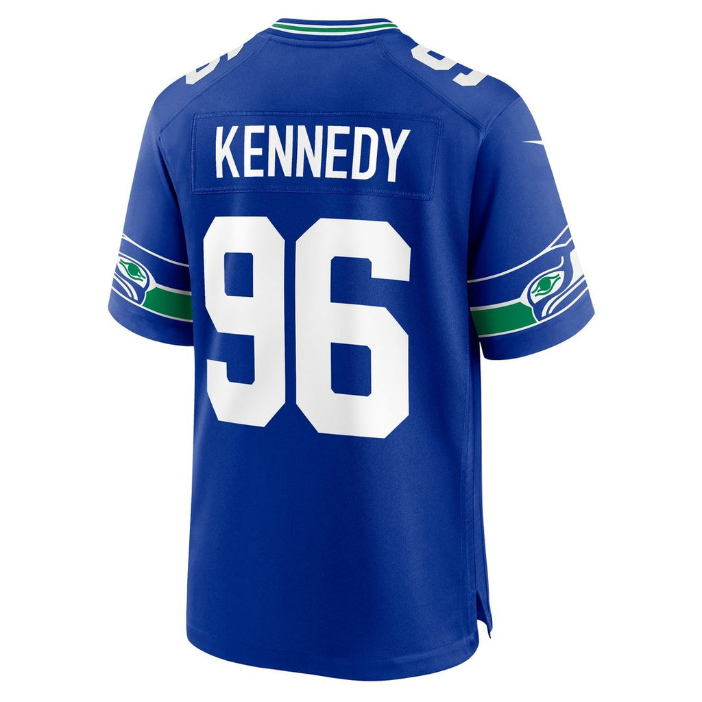 Cortez Kennedy Seattle Seahawks Royal Retired Player Alternate Game Jersey