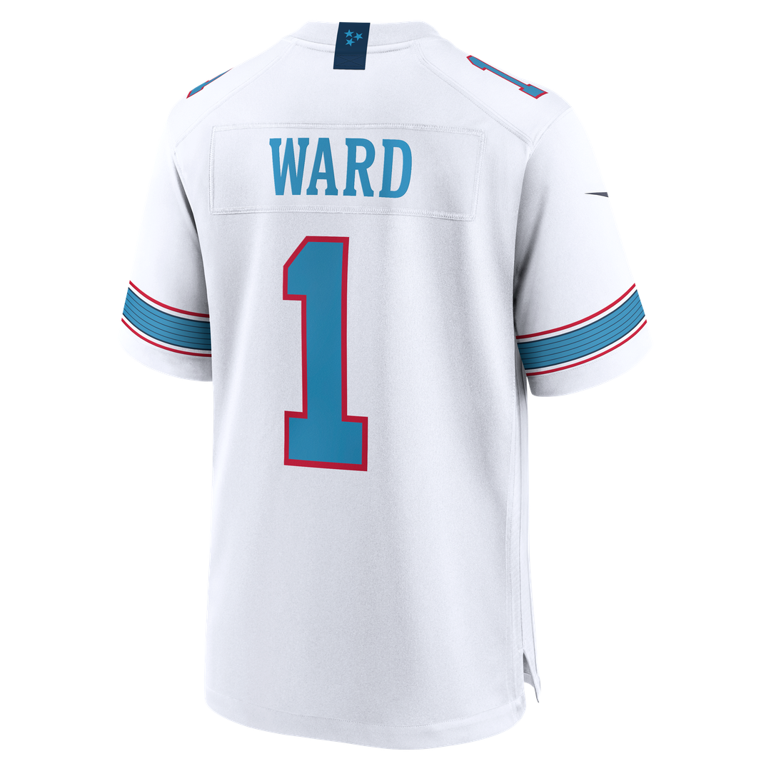 Cameron Ward Tennessee Titans Light Blue Game Jersey