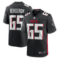 Matthew Bergeron Atlanta Falcons Black Team Game Jersey