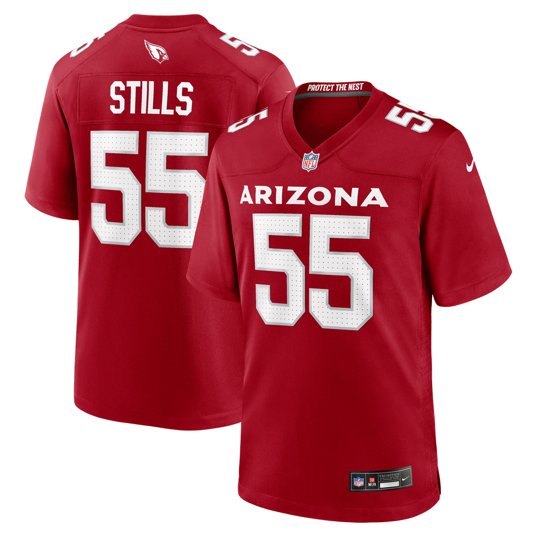 Dante Stills Arizona Cardinals Cardinal Team Game Jersey