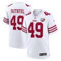 The Faithful San Francisco 49ers White 80th Anniversary Game Jersey