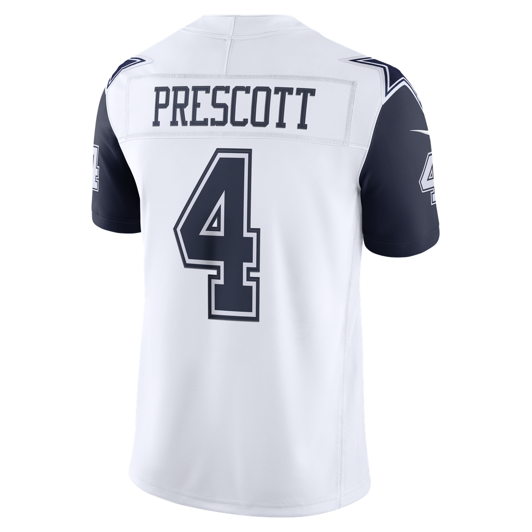 Dak Prescott Dallas Cowboys White Alternate Vapor F.U.S.E. Stitched Limited Jersey
