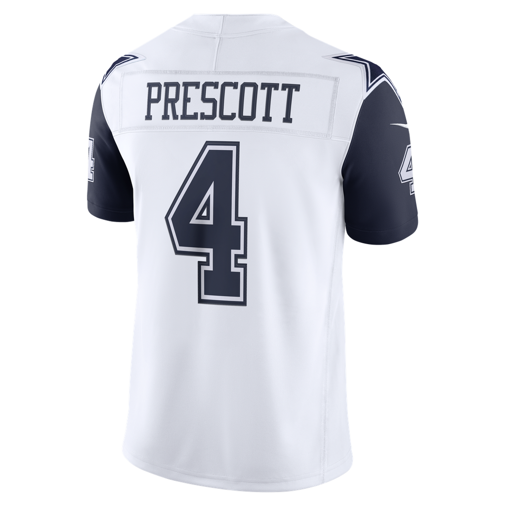 Dak Prescott Dallas Cowboys Navy Team Vapor F.U.S.E. Stitched Limited Jersey