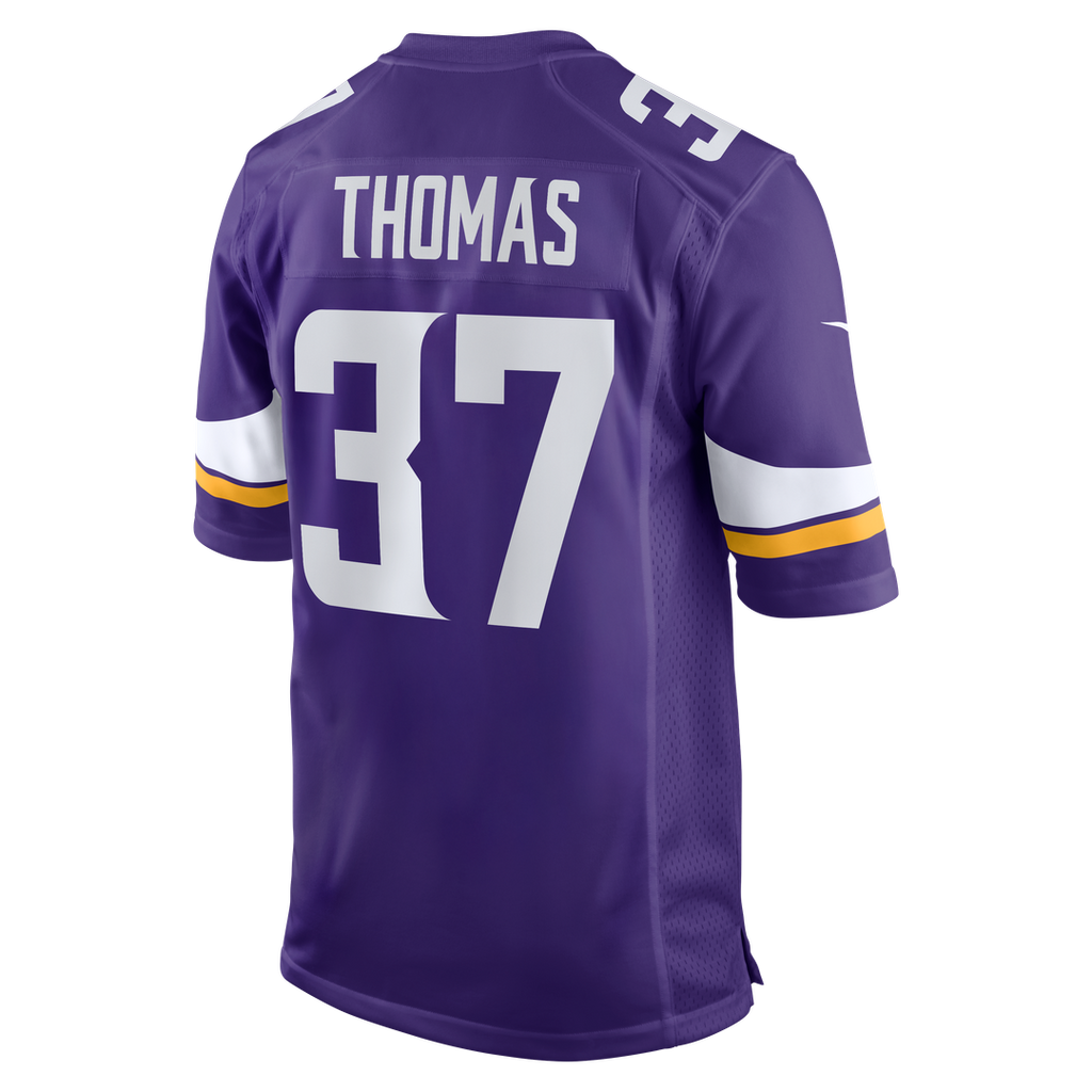 Tavierre Thomas Minnesota Vikings Purple Team Game Jersey