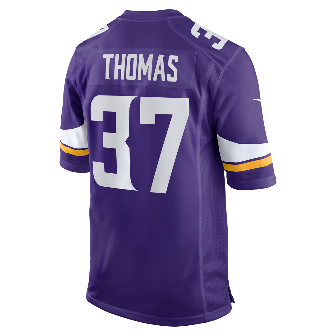 Tavierre Thomas Minnesota Vikings Purple Team Game Jersey