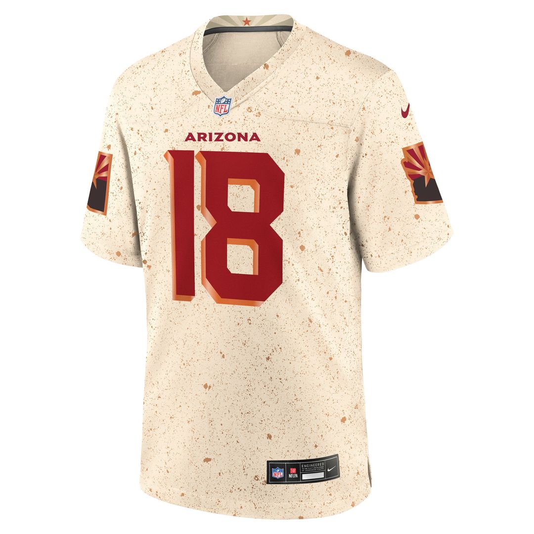 Marvin Harrison Jr. Arizona Cardinals Natural Rivalries Collection Game Jersey