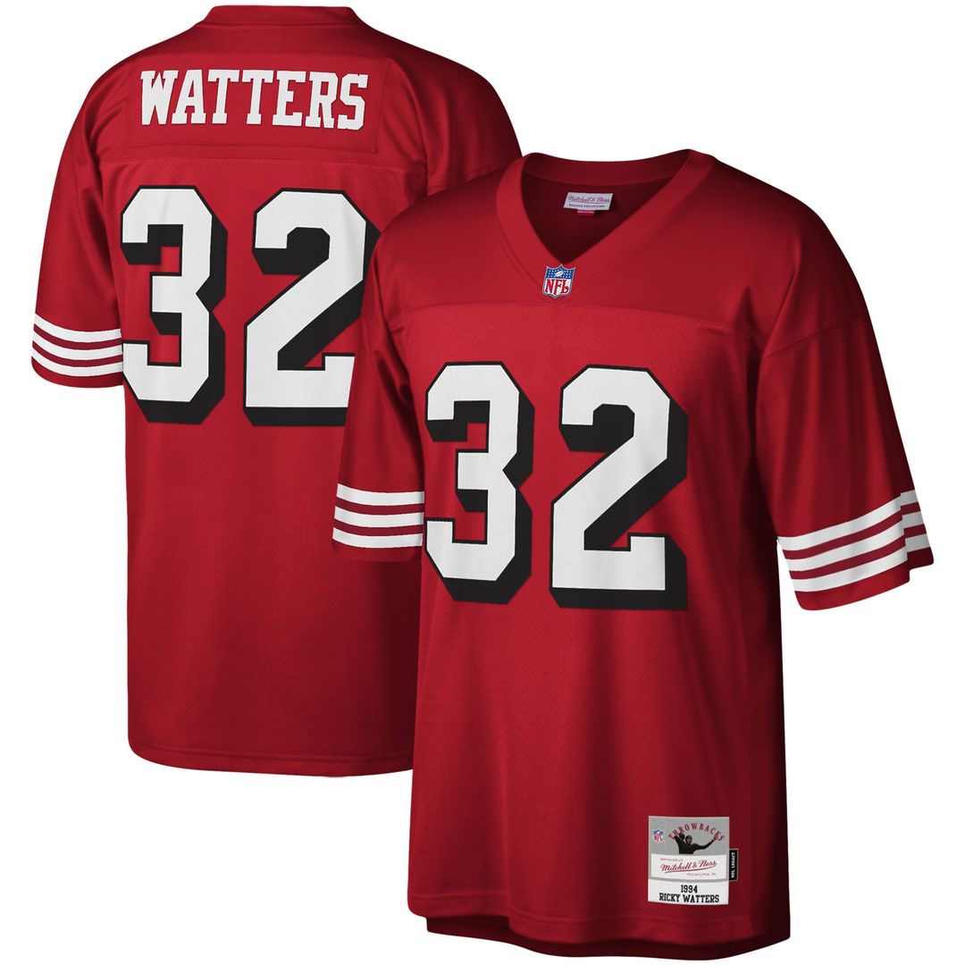 Ricky Watters San Francisco 49ers Scarlet Legacy Replica Jersey