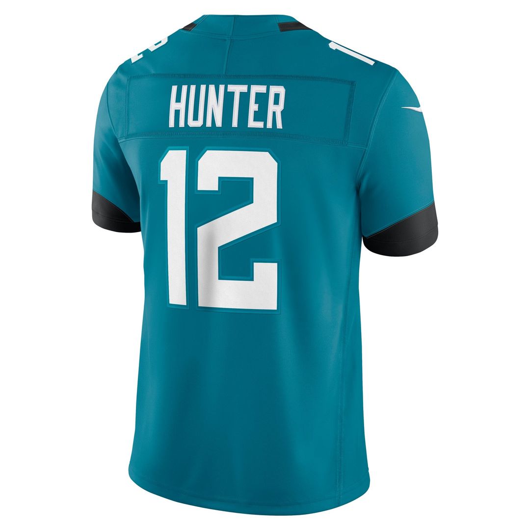 Travis Hunter Jacksonville Jaguars Teal Team Vapor F.U.S.E. Stitched Limited Jersey
