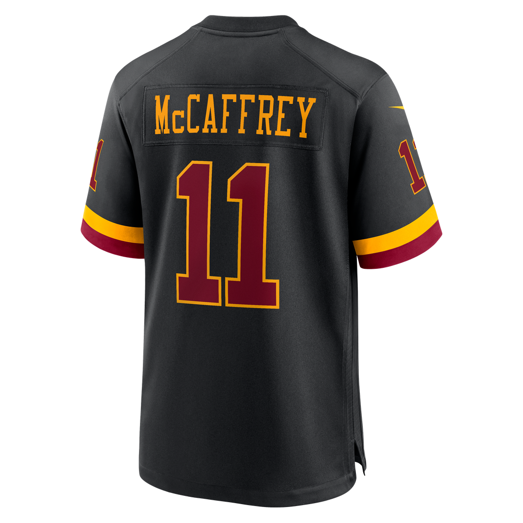 Washington Commanders Luke McCaffrey White Game Super Bowl Era Jersey