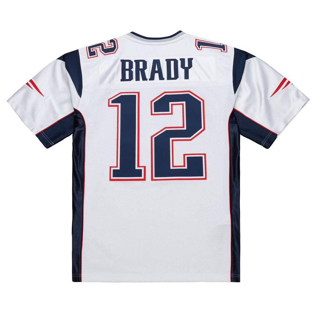 Tom Brady New England Patriots White 2000 Big & Tall Legacy Replica Jersey