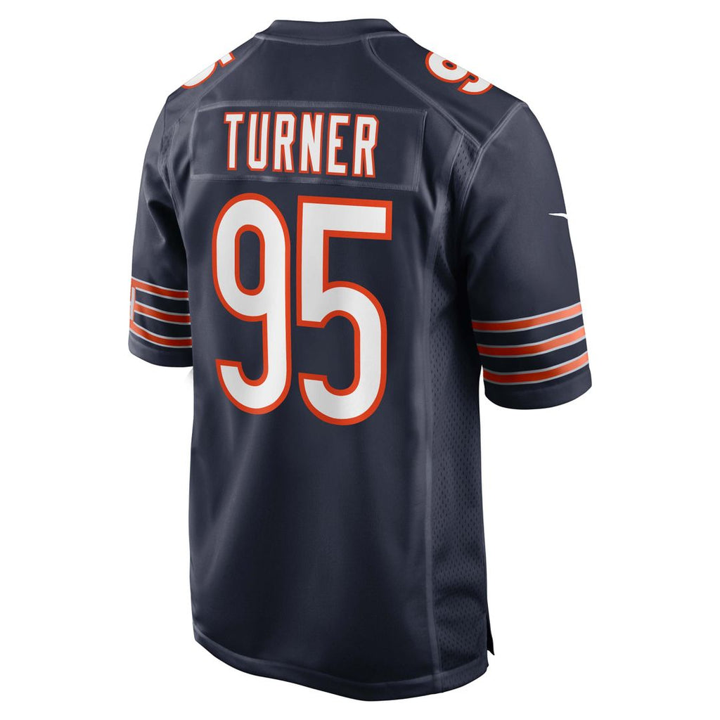 Shemar Turner Chicago Bears Navy Team Game Jersey
