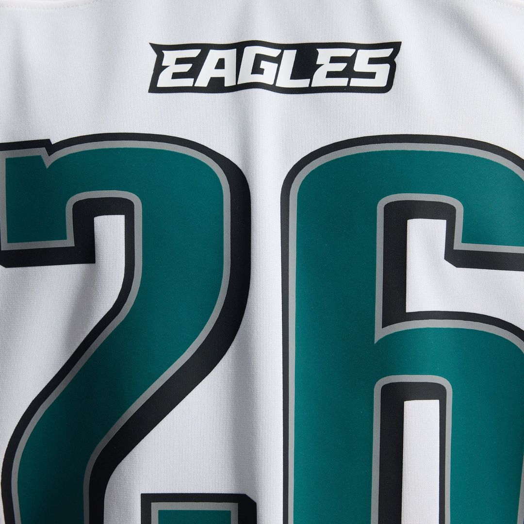 Saquon Barkley Philadelphia Eagles Black Alternate Game Jersey
