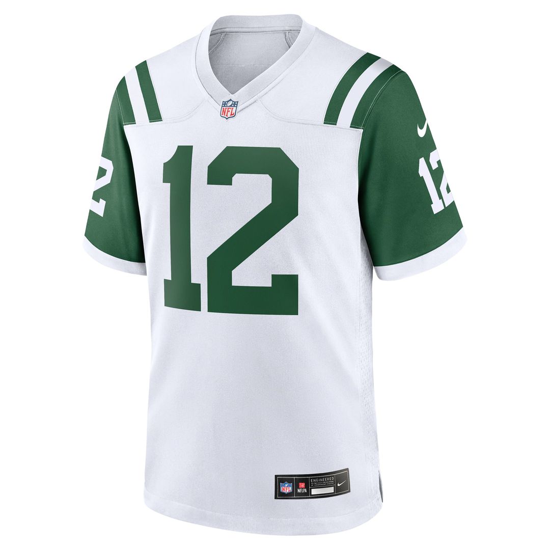 Joe Namath New York Jets Legacy Black Alternate Retired Player Game Jersey