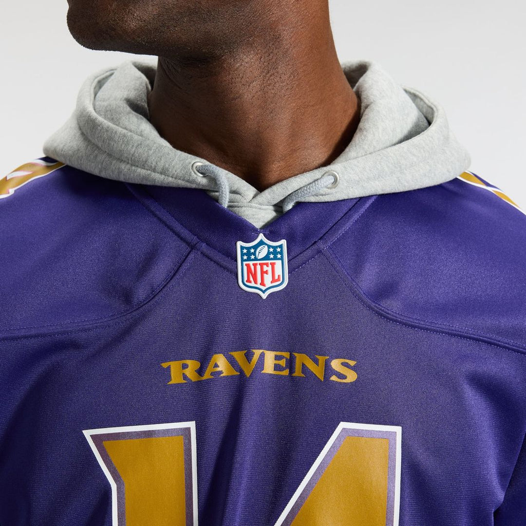 Kyle Hamilton Baltimore Ravens Black Alternate Game Jersey