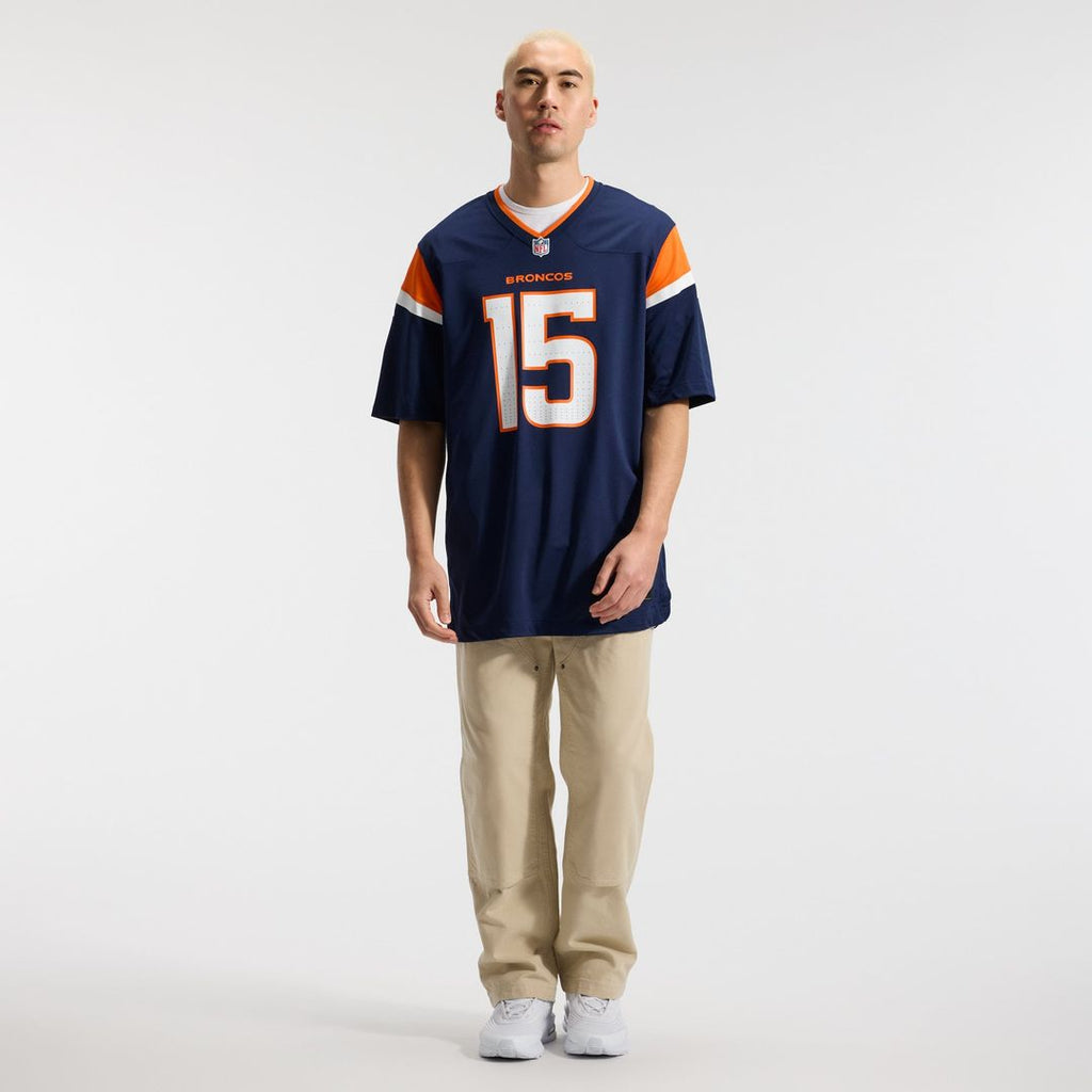 Nik Bonitto Denver Broncos Navy Alternate Game Jersey