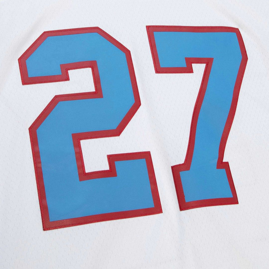 Eddie George Tennessee Oilers White Legacy Replica Jersey