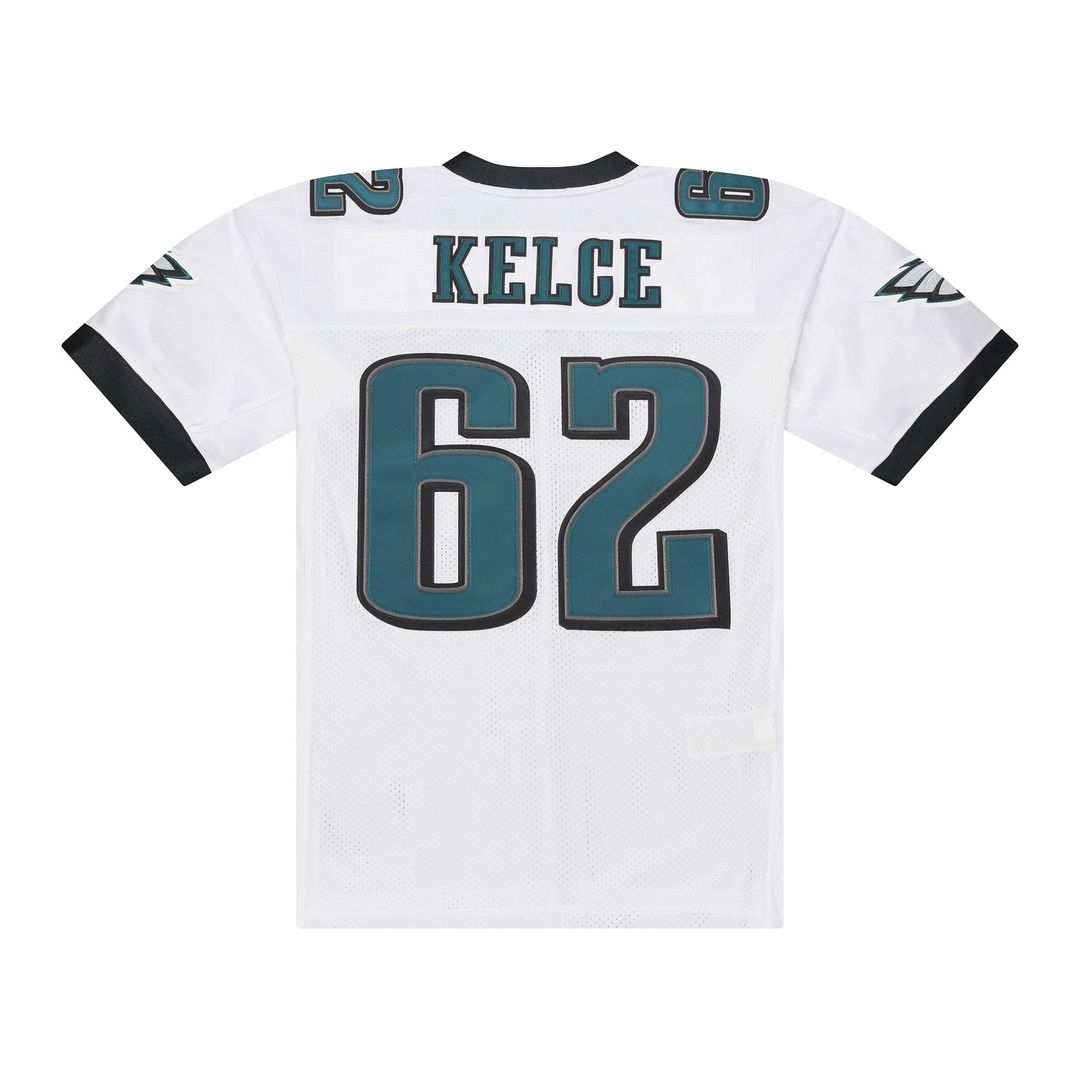 Jason Kelce Philadelphia Eagles White 2011 Authentic Throwback Jersey