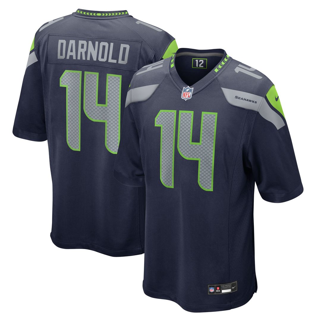 Sam Darnold Seattle Seahawks Royal Alternate Game Player Jersey