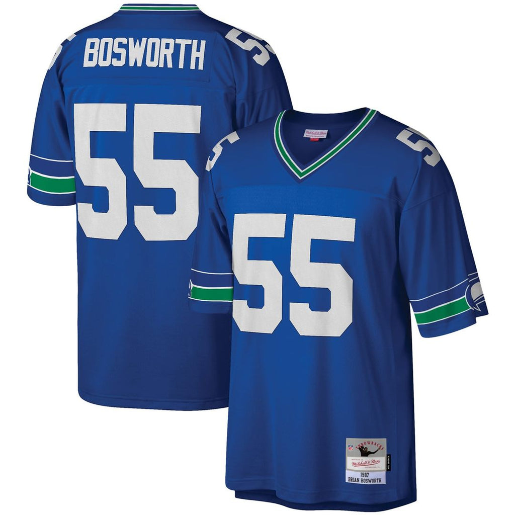 Brian Bosworth Seattle Seahawks Royal Legacy Replica Jersey
