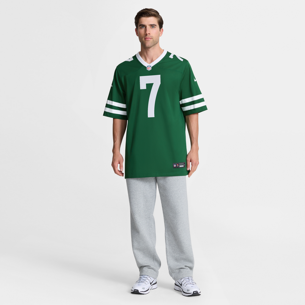 Geno Smith New York Jets Legacy Green Game Jersey