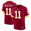 Luke McCaffrey Washington Commanders Burgundy Game Jersey