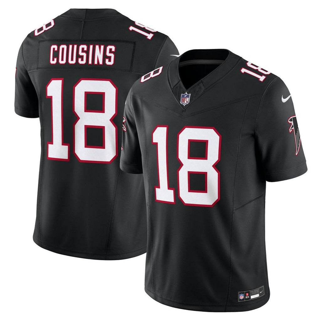 Kirk Cousins Atlanta Falcons Black Vapor F.U.S.E. Limited Jersey