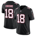 Kirk Cousins Atlanta Falcons Black Vapor F.U.S.E. Limited Jersey