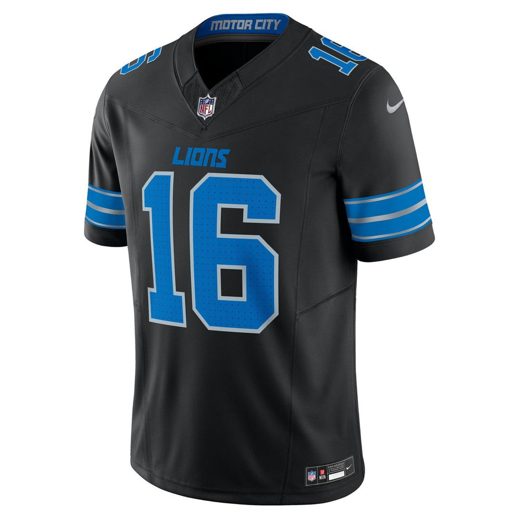Jared Goff Detroit Lions Black Vapor F.U.S.E. Limited Jersey