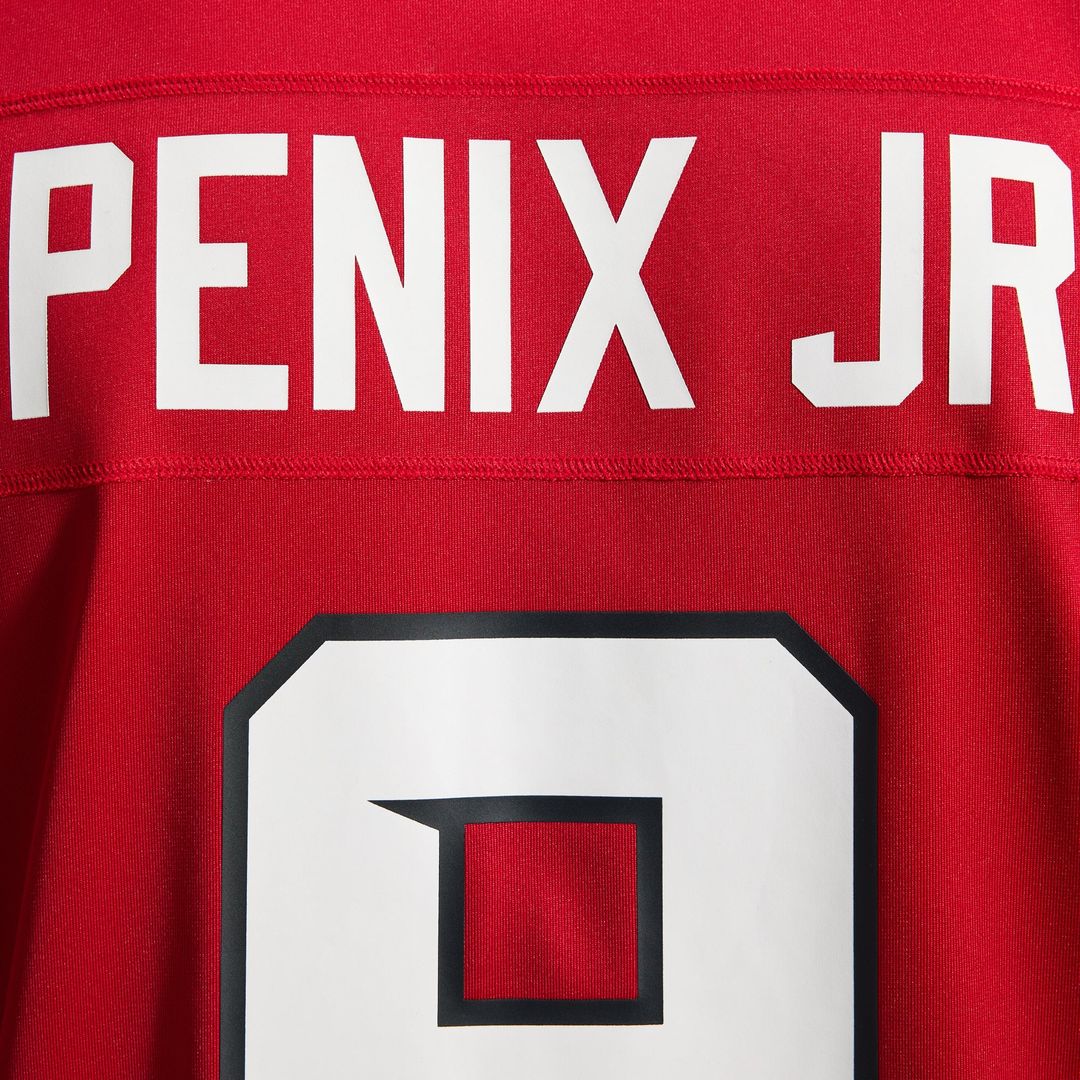 Michael Penix Jr. Atlanta Falcons Red Game Jersey