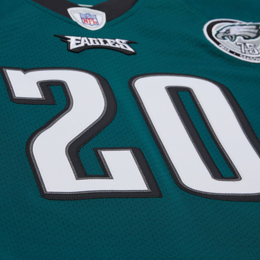 Brian Dawkins Philadelphia Eagles Green 2007 Authentic Throwback Retired Player Jersey
