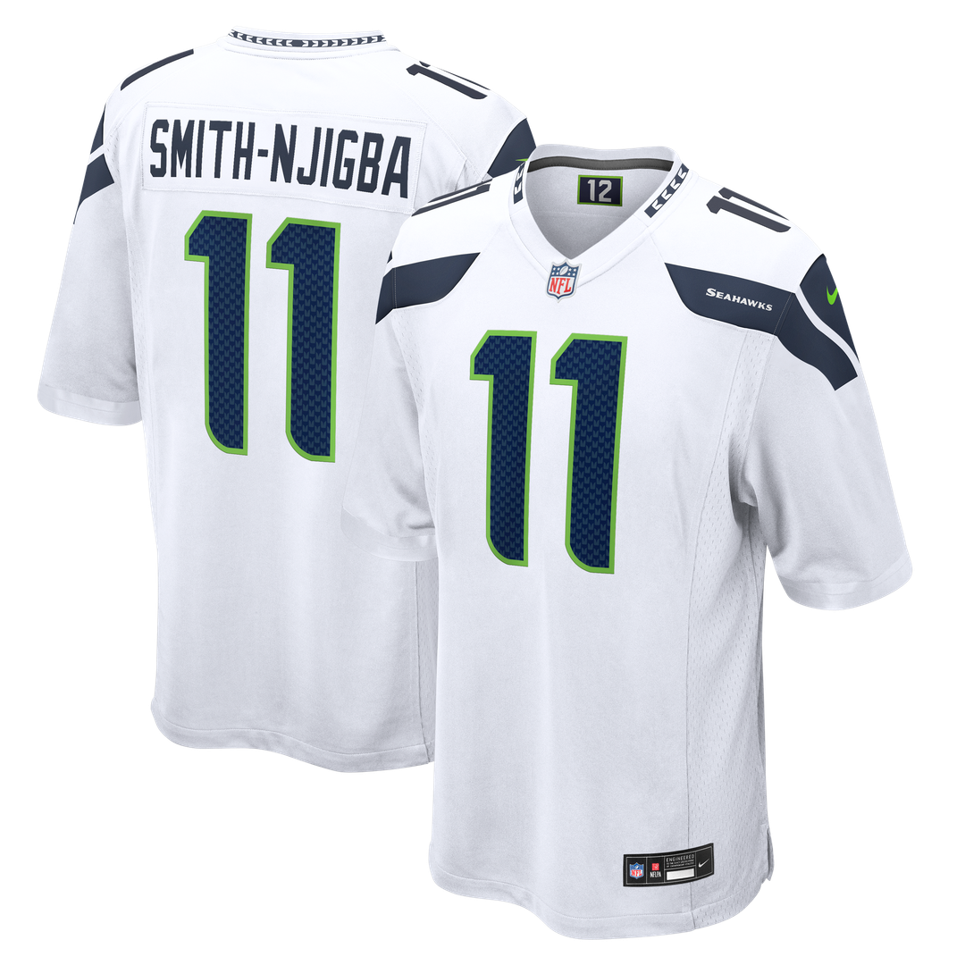 Jaxon Smith-Njigba Seattle Seahawks Royal Throwback Player Game Jersey