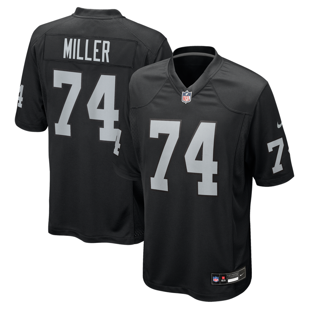 Kolton Miller Las Vegas Raiders Black Game Jersey